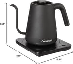Load image into Gallery viewer, Cuisinart GK-1 Digital Goose Neck Kettle, Precision Gooseneck Spout Designed for Precise Pour Control that Holds 1-Liter, 1200-Watt Allows for Quick Heat Up, Stainless Steel,Black