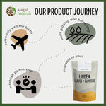 Load image into Gallery viewer, MagJo Naturals Linden Loose Leaf Tea Wild Harvest