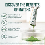 Load image into Gallery viewer, Jade Leaf Matcha Organic Ceremonial Grade Green Tea Powder - Farm Direct First Harvest - Single Serve Stick Packs - Authentic Japanese Origin (10 Count Single Serve Stick Pack Pouch)