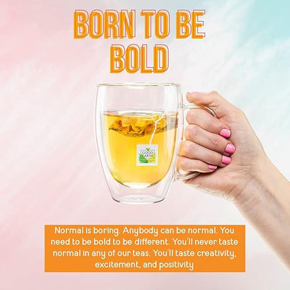 Good Earth Sweet & Spicy, Caffeine Free Peppermint Herbal Tea, Black 18 Tea Bags (Pack of 6)