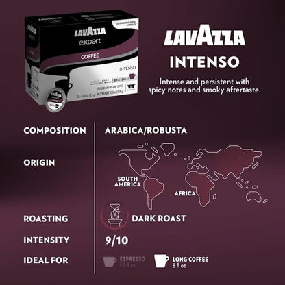 Lavazza Expert Variety Pack, Contains Light, Medium, and Dark Roast Espresso and Coffee Capsules, Compatible with Lavazza Classy Machines (36 Capsules)