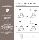 Load image into Gallery viewer, Creano XXL Porcelain Coffee Dripper Stone Grey - Ceramic Cone Brewer - Pour Over Coffee Maker - Filter Size 4 - huge and heavy quality 800gr/28oz - 6 Colours availeble