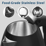 Load image into Gallery viewer, TOPWIT Electric Kettle, 2.0L Hot Water Kettle Electric, BPA-Free Stainless Steel Tea Kettle, Electric Kettles for Boiling Water with Fast Boil, Auto Shut-Off &amp; Boil Dry Protection, Black