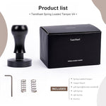 Load image into Gallery viewer, Professional Espresso Tamper Kit - Calibrated Spring Loaded Coffee Tamper with Stand, 58mm Stainless Steel Espresso Hand Tamper Base for Barista &amp; Home Coffee Machines,Black