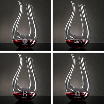 Dolcetto Custom Wine Decanter – Wine Aerator, Elegant Pour, Personalized Gift for Wine Lovers
