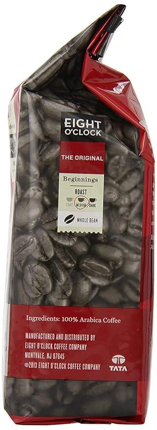 Eight O'clock Original Whole Bean Coffee, 12 oz