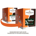 Load image into Gallery viewer, Fresh Roasted Coffee, Italian Roast, Dark, 24 Pods for K Cup Brewers