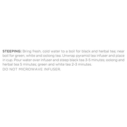 Tea Forte Lotus Petite Presentation Box Tea Gift Set Sampler, 10 Assorted Variety Handcrafted Pyramid Infuser Bags, Black, Green, Oolong, White, Herbal Blends