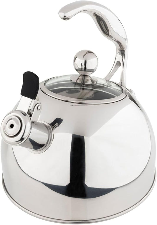 Viking Stainless Steel Whistling Tea Kettle