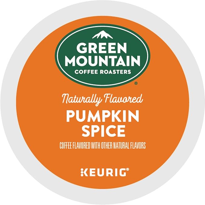 Green Mountain Coffee Roasters Pumpkin Spice Coffee, Keurig Single-Serve K-Cup Pods, Light Roast, 96 Count