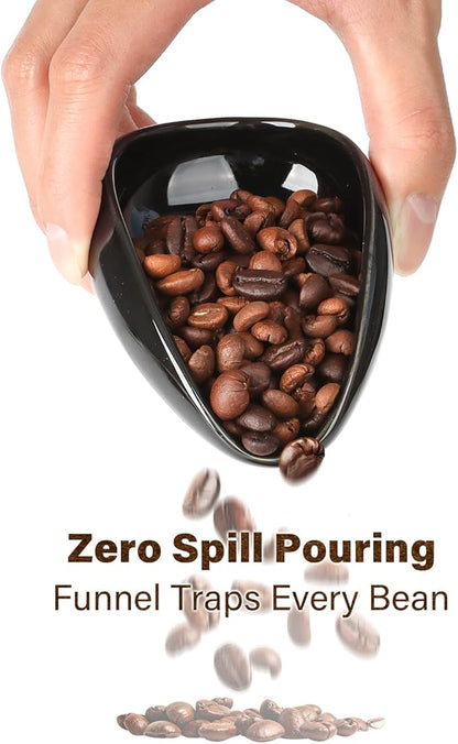 KitchenTour Precision Coffee Kit - Ceramic Dosing Cup & 8ml Anti-Static Sprayer - 2-in-1 Barista Set for Espresso/Cold Brew