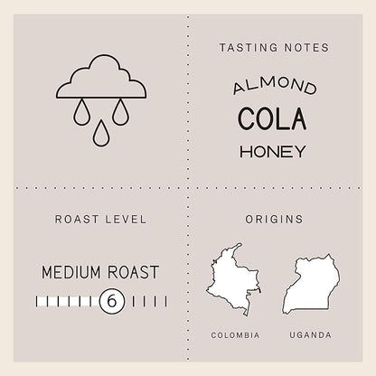 Verve Coffee Roasters Craft Instant Coffee Vancouver Swiss Water Decaf | Medium Roast, Ground, Hand-Roasted | Enjoy Hot or Cold | Up to 6 Servings