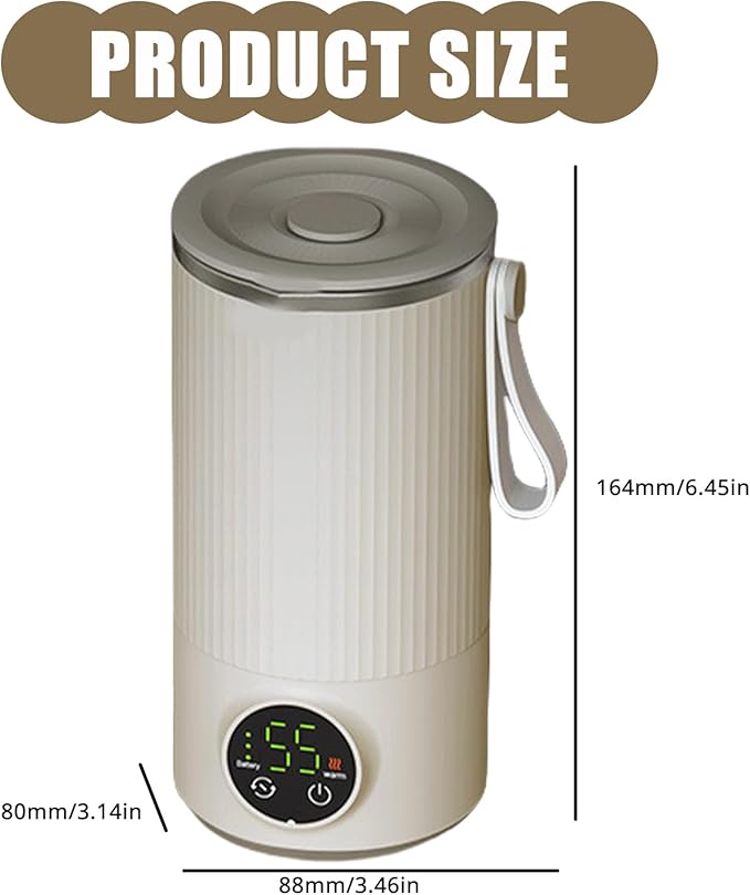 PANGBOER 4 In 1 Automatic Milk Frother And Steamers With Temperature Control For Lattes Macchiato Stainless Steel