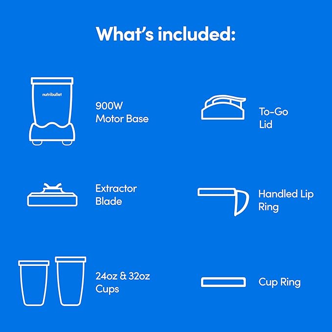 nutribullet® Pro Nutrient Extractor, 900W, Matte Black