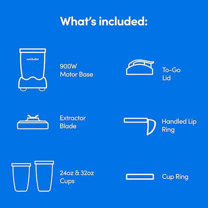 nutribullet® Pro Nutrient Extractor, 900W, Matte Black