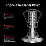 Load image into Gallery viewer, MHW-3BOMBER 58.35mm Espresso Tamper - 30lbs Coffee Tamper with Sound Feedback for Barista, Walnut Tamper Tool Espresso Hand Tamper with 3 Spring Loaded Fits 58mm Portafilter, Flat Base, T5163F-OS