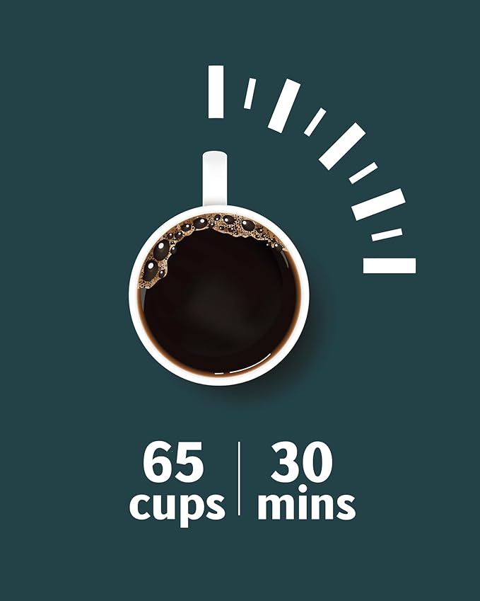 Coffee Urn 100 Cups, Stainless Steer Thermos for Hot Beverage,Hot Water Urn,Commercial Grade Hot Coffee Dispenser with Coffee Percolator, Silver