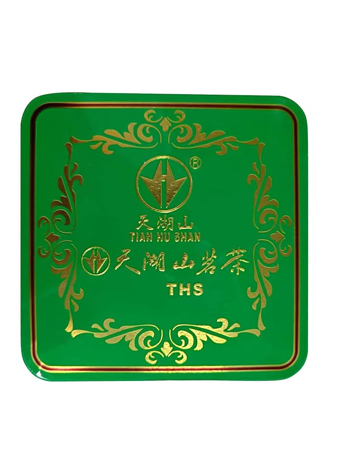 TIAN HU SHAN Premium Green Tea Loose Leaf 16 Ounce (454g) (Pack of 2)