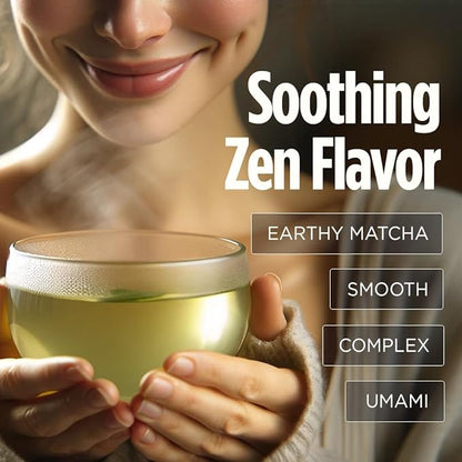 VitaCup Green Tea Instant Packets, Enhance Energy & Detox with Matcha, Moringa, B Vitamins, D3, Fiber, Keto, Paleo, Vegan in Tea Powder Single Serving Sticks, 48 Ct