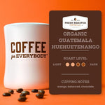 Load image into Gallery viewer, Fresh Roasted Coffee, Organic Guatemala | Single Origin, USDA Organic, Mold &amp; Myco 3rd Party Tested, Kosher | 72 Pods for K Cup Brewers