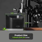 Load image into Gallery viewer, IKAPE Espresso Knock Box for Coffee Grounds, Barista Tool Enhanced for Better Manipulation - Black Espresso Machine Coffee Puck Disposal Box