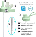 Load image into Gallery viewer, SENDESTAR 32oz Water Bottle Wide Mouth Stainless Steel Vacuum Insulated Double Wall with 2 Straw Lids Fit in Any Car Cup Holder TXIN-32-GG-1