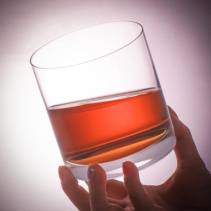 KAMMAK Shot Glasses Set of 2, 410ml/13.8oz Clear Espresso Shot Glass with Heavy Base for Bar Restaurants Home, Small Whiskey Shot Glass for Vodka, Whiskey, Tequila, Spirits & Liquors