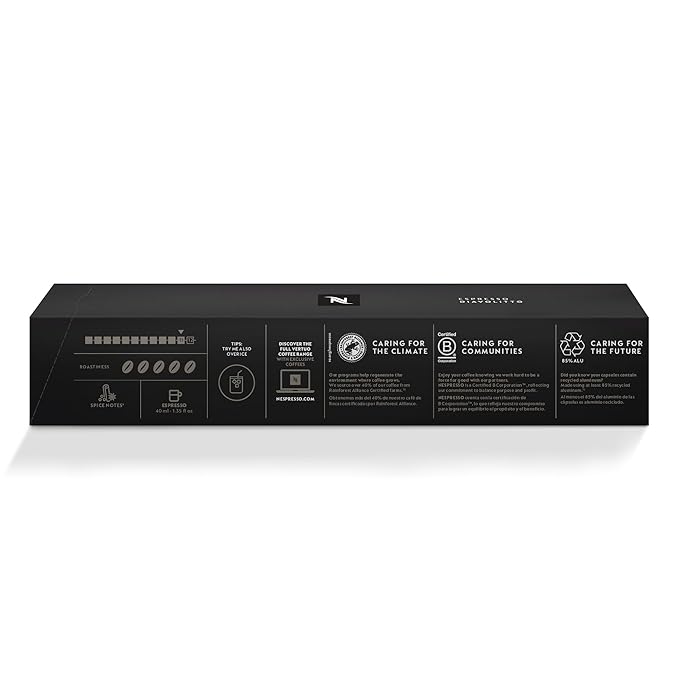 Nespresso VertuoLine Espresso, Diavolitto, 50 Count