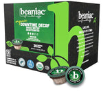 Load image into Gallery viewer, beaniac Organic Downtime Decaf Swiss Water Decaffeinated, Medium Roast, Single Serve Compostable K Cup Coffee Pods, Organic Arabica Coffee, Keurig Brewer Compatible, 30 Count