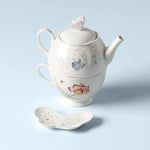 Load image into Gallery viewer, Lenox 6083927 Butterfly Meadow Teapot with Lid, White