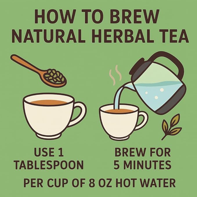 Linden & Raspberry Herbal Tea Loose Leaf – Fruity Tea with Raspberry Leaf & Fruit, Lemon Balm & Elderflower – No Caffeine – Naturally Calming Herbal Teas – 4oz.