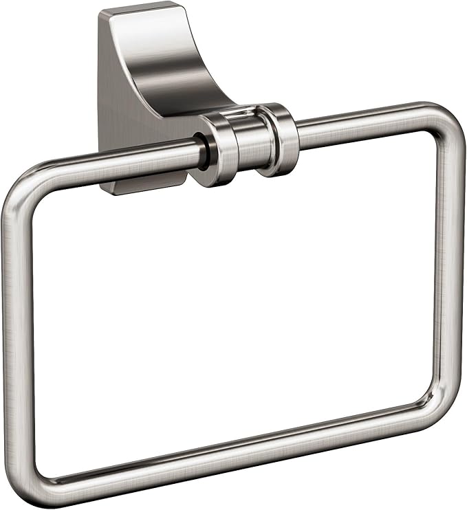 Amerock | Brushed Nickel | Davenport |Towel Bar | 24 inch (610 mm) | 4 Piece | Bathroom Accessories Set