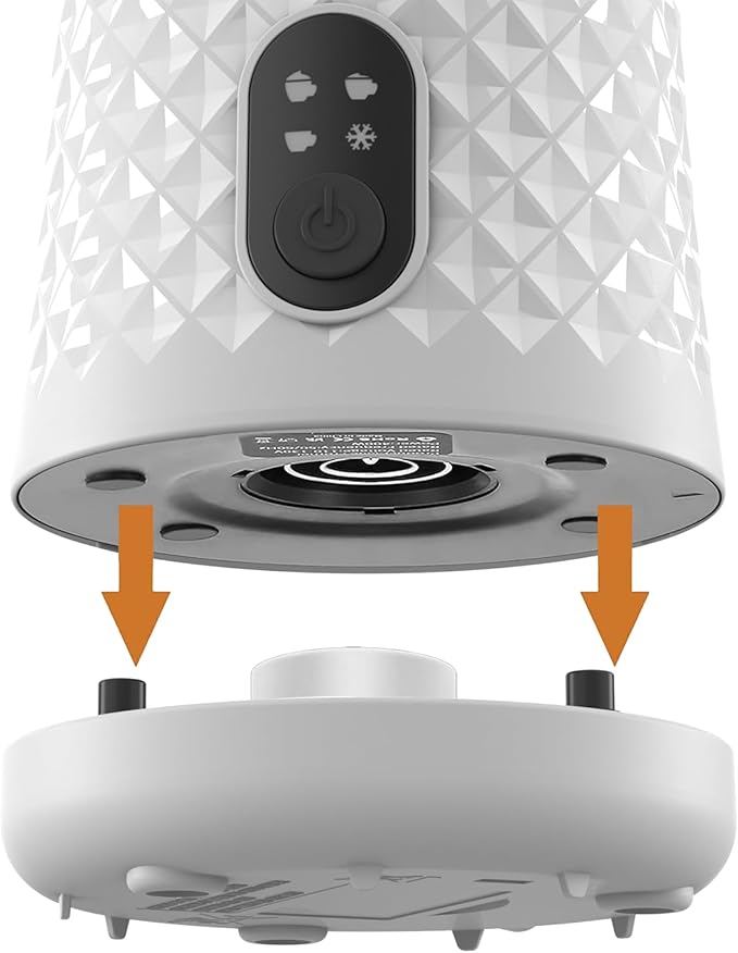 Electric Milk Frother and Steamer, Upgraded 4-in-1 Milk Frother with Auto Shut-Off, Quick and Effortless Frothing, Milk Foamer Frother for Coffee, Latte, Cappuccino, Hot Chocolates, White