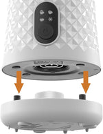 Load image into Gallery viewer, Electric Milk Frother and Steamer, Upgraded 4-in-1 Milk Frother with Auto Shut-Off, Quick and Effortless Frothing, Milk Foamer Frother for Coffee, Latte, Cappuccino, Hot Chocolates, White