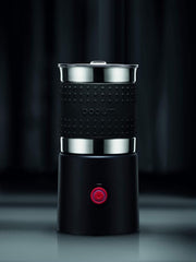 Bistro 13.5oz Bistro Barista Electric Milk Frother, Automatic Temperature Control, Boil-Dry Protection, Black