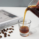 Load image into Gallery viewer, Shot Glasses Measuring cup Liquid Heavy Glass Wine Glass Espresso Shot Glass 26-Incremental Measurement 1 OZ 4 Features 45ML (2 pack-white 30ml)