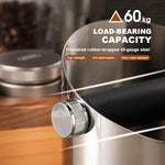 Load image into Gallery viewer, Espresso Knock Box, Large Capacity &amp; Non-Slip Base Coffee Knock Box, Barista Tools, Espresso Machine Accessories (Silver)