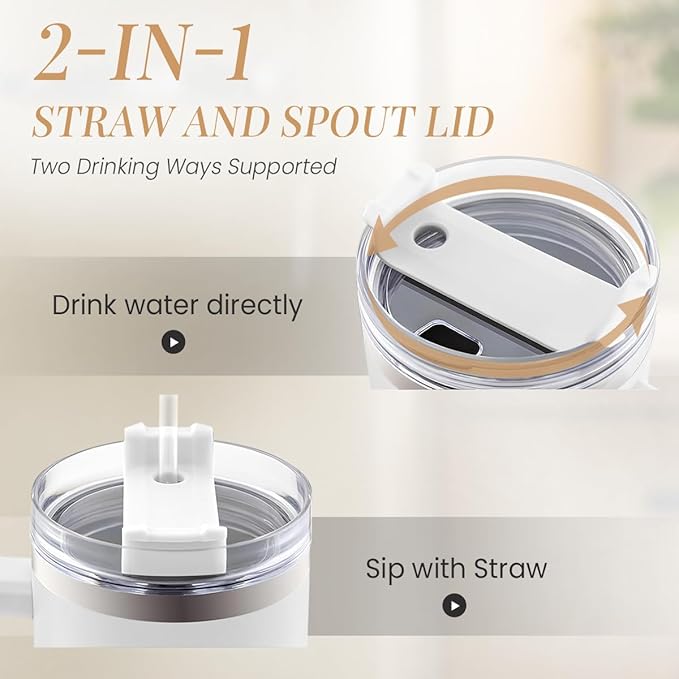 Mom Gifts for Women Mom Nutrition Facts Tumbler Stainless Steel 40oz with Handle Insulated Travel Cup Best Mom Ever Coffee Cup, Mother's Day Christmas Birthday Gifts from Son Daughter