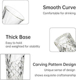 Load image into Gallery viewer, BCnmviku 2Pack Shot Glasses 65ML/2.2OZ Tequila Glasses Heavy Base Cordial Glasses