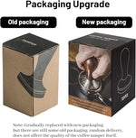 Load image into Gallery viewer, Coffee Tamper Espresso Press with Tamper Mat 304 Stainless Steel Flat Base Wooden Handle for Coffee Grounds Barista Espresso Machines Accessory (51MM)