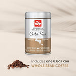 Load image into Gallery viewer, illy Whole Bean Coffee - Perfectly Roasted – Costa Rica Medium Roast - with Notes of Honey, Vanilla &amp; Citrus - 100% Arabica Beans - No Preservatives – 8.8 Ounce