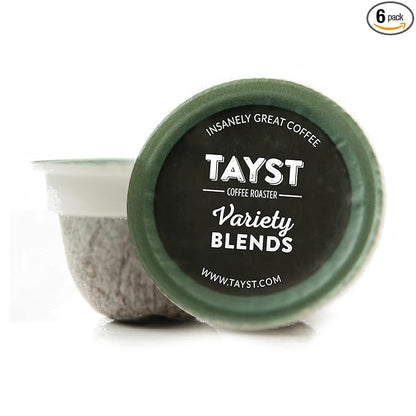 Tayst Coffee Pods, Vanilla Cream and Happy Hazelnut Medium Roast, K Cups Compatible with Keurig Coffee Maker, Sustainable Single Serve, Pack of 240