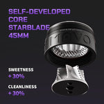 Load image into Gallery viewer, MAVO Manual Coffee Grinder, Phantox Pro Burr Coffee Grinder, Professional 45mm Stainless Steel Grinding Core, Capacity 30g, 120 Clicks Adjustment, Hand Coffee Grinder for Espresso, Pour Over, Black