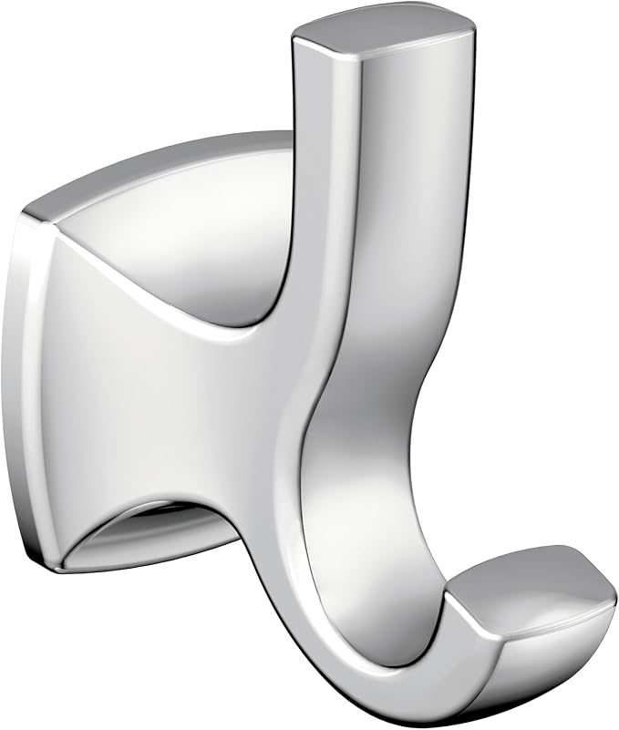 Moen YB5103CH Voss Double Robe Hook, Chrome
