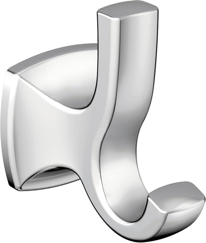 Moen YB5103CH Voss Double Robe Hook, Chrome