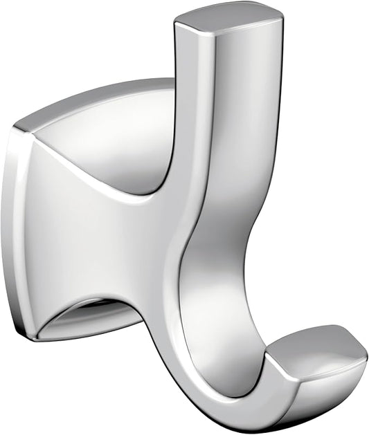 Moen YB5103CH Voss Double Robe Hook, Chrome