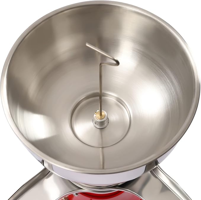 Electric Milk Cream Centrifugal Separator, 5L/1.32Gal Adjustable Consistency Make Cream Butter Milkshake, 10500RPM Separator Goat Milk Separator, Fat Content of Skim Milk: ≤0.03%, 110-240V