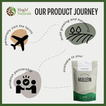 Load image into Gallery viewer, MagJo Naturals, Mullein Leaf (16 oz) Cut and Sifted, Wild-Crafted, gordolobo tea, leaves, Verbascum