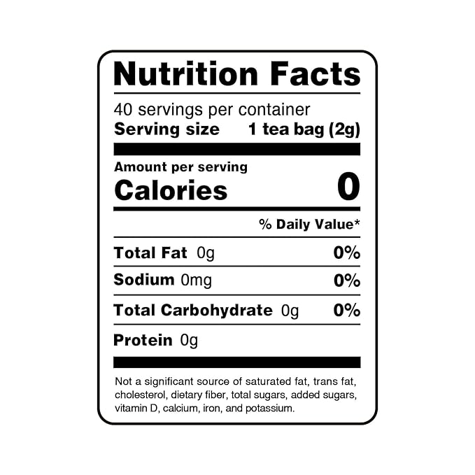 FullChea - Thyme Tea Bags, 40 Teabags - Premium Thyme Leaves - Non-GMO - Caffeine-free, Promote Overall Health, Support Digestion