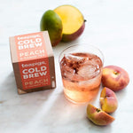 Load image into Gallery viewer, Teapigs Peach And Mango Cold Brew Made With Whole Fruit (6 Packs of 10 Tea Bags)